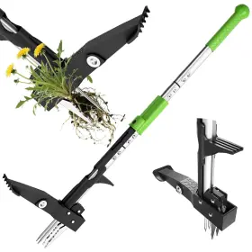 Tidy Palm 791986862019 Weed Puller Tool - Dandelion Stand Up Heavy Duty Made With 4