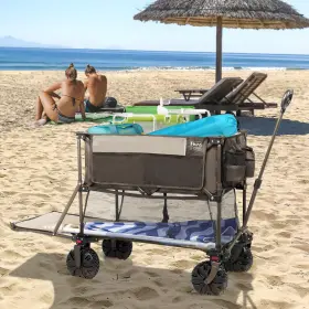 400l Timber Ridge 930252042357 Large Capacity Folding Double Decker Wagon 54 Inch Extra Long #2