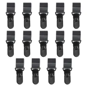 Tinoaly A11643 10pcs Garden Flag Clips Anti-wind Holder Heavy Duty Weights Se