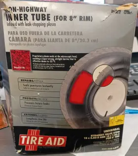 95059 Tire Aid Universal Non-highway Inner Tube For 8 Inch Rim With Straight Valve