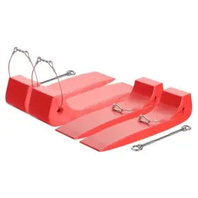 Tire Skates 762849290065 Anluload 4 Pack Adjustable Towing For Car Hauler Flat Bed