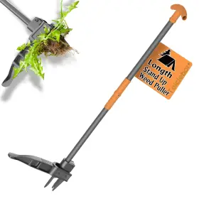 Sdwp-021 Toiclebor Weed Puller Tool Ergonomic Long Handle Weeding Stand Weeder Remove