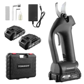 Tokkot 768825274791 Electric Pruning Shears 1 Inch /1.5 Cutting Diameter Powerful Brushless Motor Cor