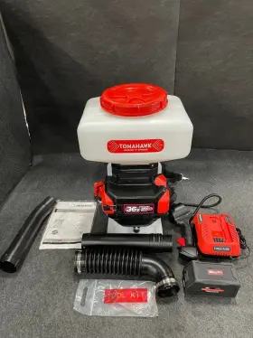 Etgs30 Tomahawk 5 Gallon Battery Powered Fertilizer Spreader