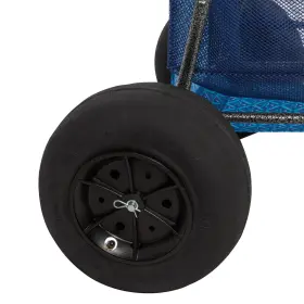 Tommy Bahama 313028133118 Beach Balloon Tires Cart Oversized Mesh Storage #3