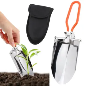 17385549008822 Tookie Folding Camping Shovel Mini Lightweight Garden Stainless Steel Hik Inch