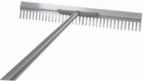 Tool Cc960 36 Inch Aluminum Landscape And Asphalt Rake With 7ft Mag Handle