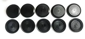 Top Secret Pdr 600139971853 1 1/2 Inch Or 1.50 Flush Mount Black Plastic Body And Plug