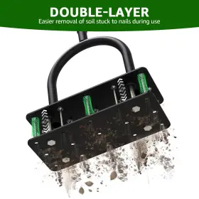 Tophdy 726208848762 Aerator Lawn Tool Aerator-automatic Dirt And Leaf Clean Design Heavy Du #2