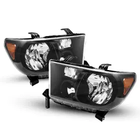 2250lah037vus Torchbeam Headlights Assembly Compatible With 2007-2013 Tundra Pair Front Lig