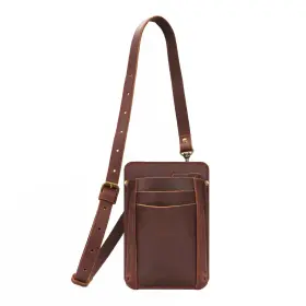 Tourbn 717206924435 Tourbon Leather Florist Tool Waist Pouch Belt Garden Shoulder Crossbody Tools