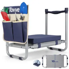 T01-bule Tovve Foldable Garden 20 Inches W X 11 L 16.5 H Blue
