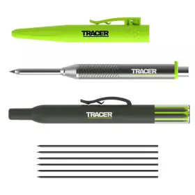 Tracer 445057373357 Pro Metal Deep Hole Pencil And Lead Marking Kit