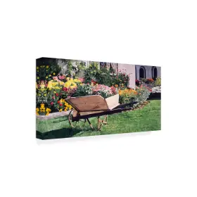 Trademark Fine Art 193420567038 16x32 The Gardeners Wheelbarrow By David Lloyd Glover #2