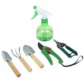 50-132 Trademark Global 7 Piece Mini Gardening Tool Set And Carrying Bag Beige #3