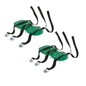 Trademark Innovations 810089097750 3 Buckle Lawn Aerator Shoes With Adjustable Straps