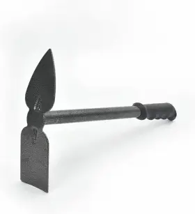 Trading Co. Ltd 445037165163 Short Handle Garden Hoe Wide Edge Heart Shaped Dual Headed Weeding Tool Hand