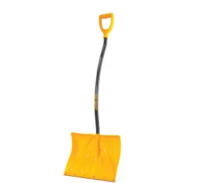 1603400 True Temper Plastic Snow Shovel 18 Inch Ergonomic Mountain Mover Metal Handle