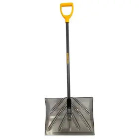 1651800 True Temper Snow Shovel Pusher Poly Blade Steel Handle 35in Ergonomic D Grip Heavy Duty