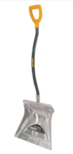 True Temper 313044054084 20 Inch Aluminum Combo Blade Snow Shovel