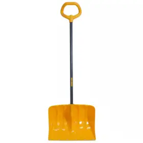 True Temper 726084431188 38 Inch Steel Handle And Plastic Blade Versa Grip Combo Snow Shovel Pusher Wi