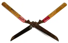 H2td True Temper Vintage Garden Hedge Shears - Dynamic 8 Inch Blades