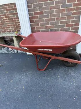 Pw4ut24 True Temper Wheelbarrow 4 Cu. Ft. Poly Wheel Barrow Model