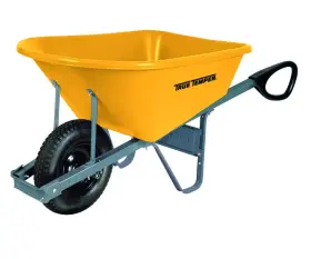 Rp812 True Temper Poly Wheelbarrow 6 Cu. Ft