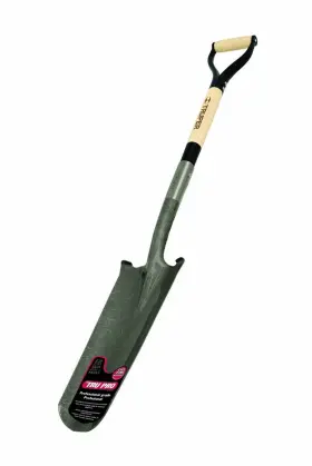 31253 Truper Tru Pro 16-inch Drain Spade With D-handle