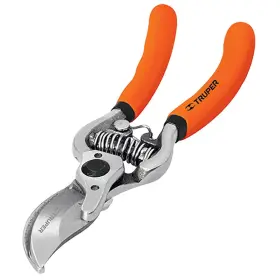 Truper 501206677810 Bypass Pruners 6 Inch Forged Stainless Steel Ambidextrous Round Point C