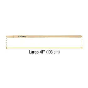 Truper 501206691311 Mg-pl-p Replacement Handles For Long D-handle Shovels 41 Inch 104cm #2
