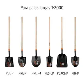 Truper 501206691311 Mg-pl-p Replacement Handles For Long D-handle Shovels 41 Inch 104cm #3