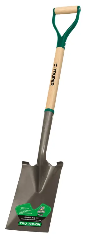 31189 Truper 755625502025 30-inch Tru Tough Garden Spade Steel D-handle