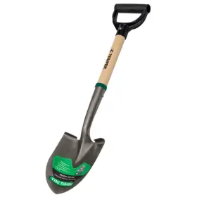 B000kl147w Truper 31196 Tru Tough 19-inch Short D-handle Round Point Shovel Wood