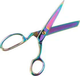 728t Tula Pink 8 Inch Fabric Shears Scissors Hardware Collection - Right
