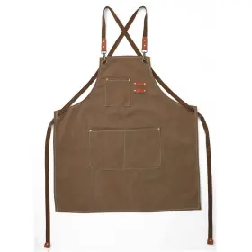 Turbokey Fbwq-er3kou-zong Kids Apron For Girls And Boys Heavy Duty With Pockets Adjustable Cr