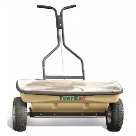 Ts95 Turfex 120 Lbs Cap Drop Pro Walk Behind Spreader For Seed/fertilizer 28