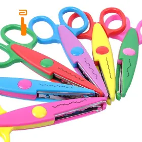 Ucec 606989450449 Craft Scissors Decorative Edge Zig Zag Kids Safety 6pcs Style 1