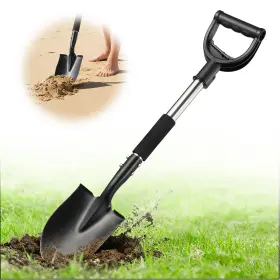 Uiabopz Uiagsfd002 Heavy Duty 31inch Garden Shovel With Dhandle Grip For Digging And Snow Removal