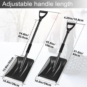 Umuaccan 717018821571 Snow Shovel For Car Driveway And Garage Removal - Efficient Clearing Tool #3