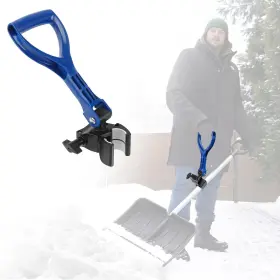Uqm 705353120121 Adjustable Snow Shovel Handle Back Saver Attachment For Removal Ergonomic