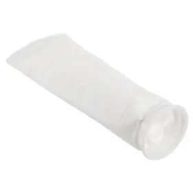 Uxcell 724708798686 4 Inch Ring Filter Socks 5 Micron Mesh Bags Pool Skimmer Basket White