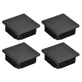 A23081900ux0157 Uxcell 4pcs 50mmx50mm 1.97inch Plastic Tubing Plug Square Post End