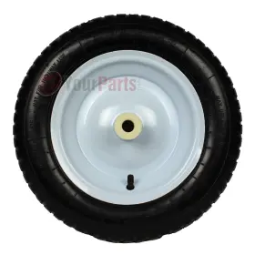 3.5-8-yellow Valley 14 Inch Replacement Pneumatic Rubber Wheel All Terrain 60 Psi 3.50-8 White #3