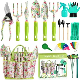 Zy-ghm-0902-2-170 Vanow Garden Tool Set 6 Pcs Heavy Duty Aluminum Gardening Hand Tools Kit Floral P