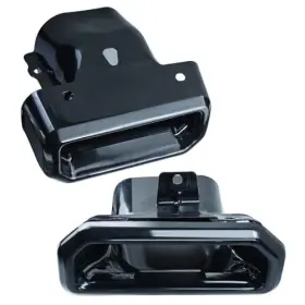 2253506 Vanshly Exhaust Tips Bezels Black Rh/lh 1 Pair Compatible With