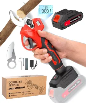 Ve-gj-01-dd Veitorld New 20v Cordless Pruning Shears -1.2 Inch Cutting Diameter -extra Blades