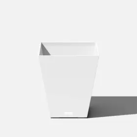 Nbv18w Veradek Nobleton 18 Inch Square White Plastic Planter