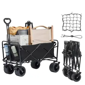 300l Vevor 197988130178 Collapsible Folding Garden Wagon Cart Capacity And 450lb Weight Limit 748