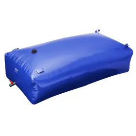 1000d Vevor 197988384595 1000l/264 Gallon Water Storage Bladder Rv Tank Blue Pvc Collapsib